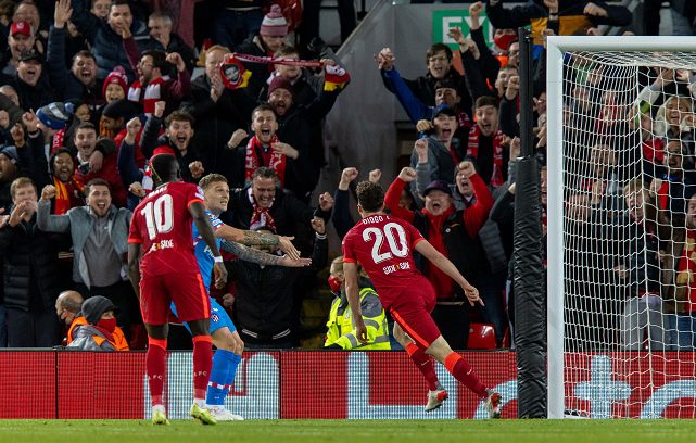 欧冠战报：利物浦2-0马德里竞技，红军势不可挡